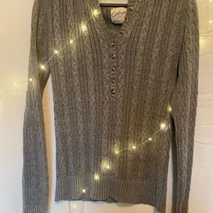 Aeropostale gray sweater